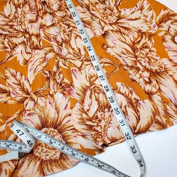 NWT Band of the Free Gold and Blush Pink Fit & Flare Dress Sz S - Picture 11 of 13